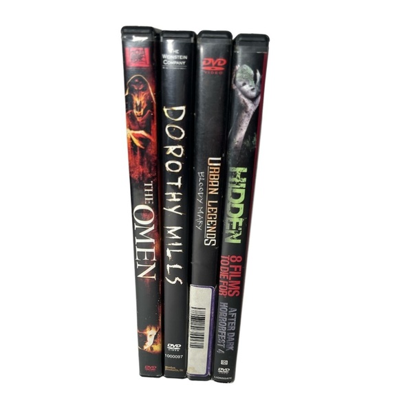 Halloween Horror DVD Lot of 4 The Omen Dorothy Mills Bloody Mary‎ Horrorfest - Picture 2 of 6